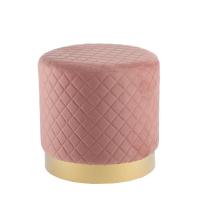 Пуф FS-002-40 пепельно розовый. Фото №1