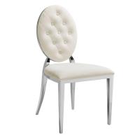 Стул Y110С бежевый бархат. Фото №1