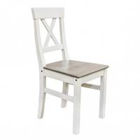 Стул "Форест" белый воск УКВ/серый ("Синди&Консолеа")