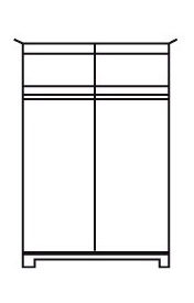 Шкаф для одежды Престиж ГМ 5922. Фото