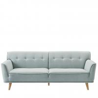 Диван Florena 5281 (3-х местный) Морской зеленый (SEA GREEN). Фото №1