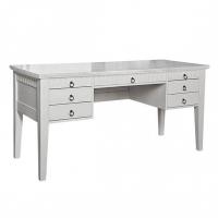 (1.2) Стол письменный "Хельсинки" 07 (белый воск) фото (1.2) Стол письменный "Хельсинки" 07 (белый воск)