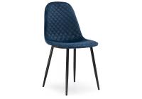 Стул Capri dark blue / black фото Стул Capri dark blue / black