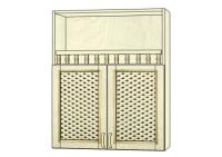 Шкаф настенный с сушкой Злата 3381 Шкаф настенный с сушкой Злата 3381