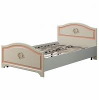 Алиса Кровать 1,2х2,0 Белый/ Крем фото Алиса Кровать 1,2х2,0 Белый/ Крем