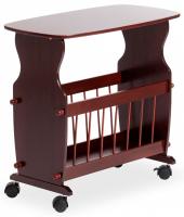 Журнальный столик с газетницей SR-0939-3 дерево, 61*33*56см, Орех (Walnut) фото Журнальный столик с газетницей SR-0939-3 дерево, 61*33*56см, Орех (Walnut). Фото №1
