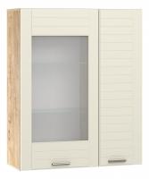 Шкаф навесной НМ 011.29 Livorno, Софт Панакота, Дуб Бунратти