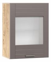 Шкаф навесной  Livorno  НМ 011.30-01, Софт Графит, Дуб Бунратти. Фото №1