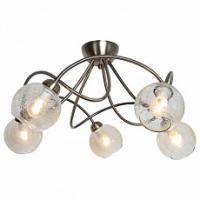 Потолочная люстра Omnilux Brunate OML-57007-05 фото Потолочная люстра Omnilux Brunate OML-57007-05. Фото №1