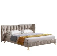 Кровать HUSK 8705 бежевая Кровать HUSK 8705 бежевая. Фото №1