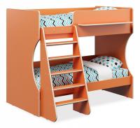 Кровать двухъярусная Р434 Капризун 3, оранжевый. Фото №1
