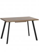 Стол Plain 116-158*74 дуб Ка/черный