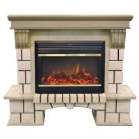 AS6633 Электрокамин RealFlame Stone New 26 WT с Moonblaze BR S. Фото №1