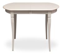 Стол раскладной Modena (MD-T4EX) дерево гевея/мдф, 100+29х75х75 см, ivory white (слоновая кость 2-5)