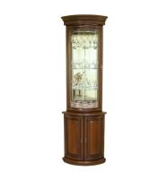 Шкаф для посуды Милан 4 + витрина Милан 6. Фото №1