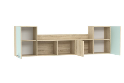 Акварель НМ 011.39-01 М Полка Кэнди, Дуб Сонома фото Акварель НМ 011.39-01 М Полка Кэнди, Дуб Сонома. Фото №2