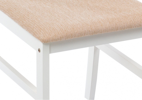 Обеденная группа Chili (стол и 4 стула) buttermilk / beige. Фото №8