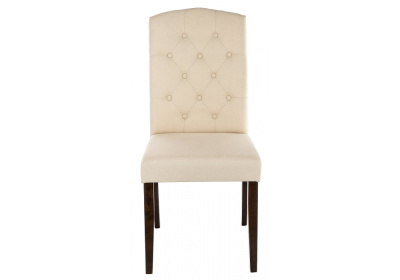 Стул деревянный Menson dark walnut  / fabric cream. Фото №3