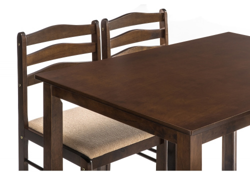 Обеденная группа Starter (стол и 4 стула) oak / beige. Фото №7