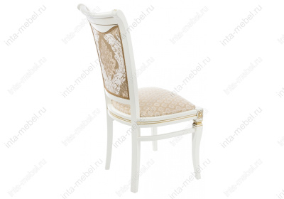 Стул деревянный Mariano молочный патина фото Стул деревянный Mariano молочный патина. Фото №4