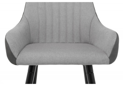 Барный стул Haris серый. Фото