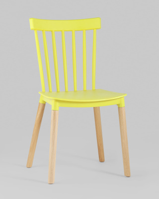 Стул Field пластик желтый. Фото №3