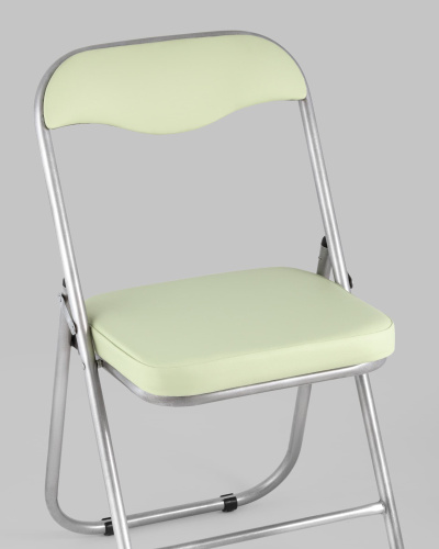 Стул складной ДЖОН металлик, мятно-зеленый фото Стул складной ДЖОН металлик, мятно-зеленый. Фото №8