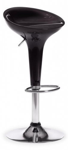 Стул барный NAIL (mod. KY801) металл/пластик, 42*44*67-88 см, черный/хром (поставляется по 2 шт). Фото №1