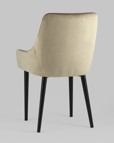 Стул Джоан велюр капучино. Фото №7