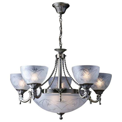 Подвесная люстра Eurosvet Kleo 60006/8 античная бронза. Фото №2