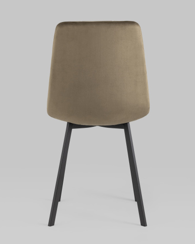 Стул Chilly велюр коричневый. Фото №6