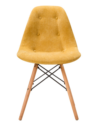 Стул Eames Жёлт/W. Фото №4
