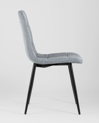 Стул Вольт рогожка серо-голубой. Фото №4