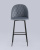 Стул барный Марсель велюр серый. Фото №5