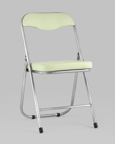 Стул складной ДЖОН металлик, мятно-зеленый фото Стул складной ДЖОН металлик, мятно-зеленый. Фото №3