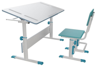 Стол учебный Polini Kids City D2, белый. Фото №4