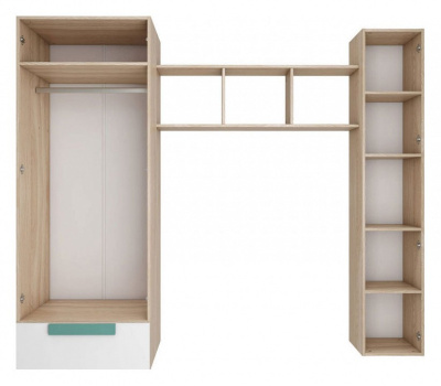 Умка СТЛ.302.01 Стенка Ясень лион песочный/Белый. Фото №2