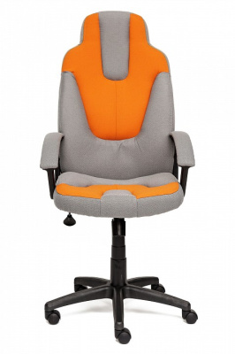 Компьютерное кресло NEO3 ткань, серый/оранжевый, С27/С23. Фото №2