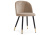 Стул Gabi dark beige / black / gold фото Стул Gabi dark beige / black / gold. Фото №1