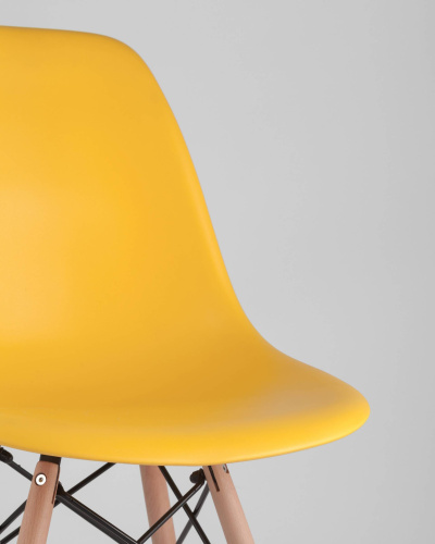 Стул DSW желтый. Фото №9