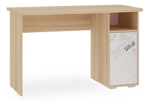 Энерджи Стол дуб сонома/белый. Фото №1