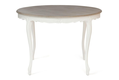 Стол обеденный Secret De Maison Augustine (mod. DT 04) (Натуральный минди/butter white (слоновая кость). Фото №1