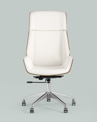 Кресло руководителя TopChairs Crown бежевое. Фото №5