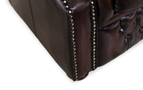 Диван B-128 (3-х местный) коричневый. Фото №10