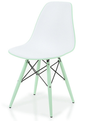 Стул ESF DC231A зеленый/белый. Фото №2