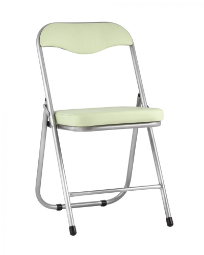 Стул складной ДЖОН металлик, мятно-зеленый фото Стул складной ДЖОН металлик, мятно-зеленый. Фото №1