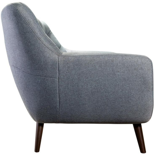 Стул барный Лион голубой велюр. Фото №5