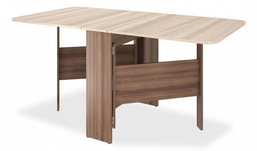 Стол-книжка Мечта 2, (1600х800х750) ясень шимо т./ясень шимо с.. Фото №1