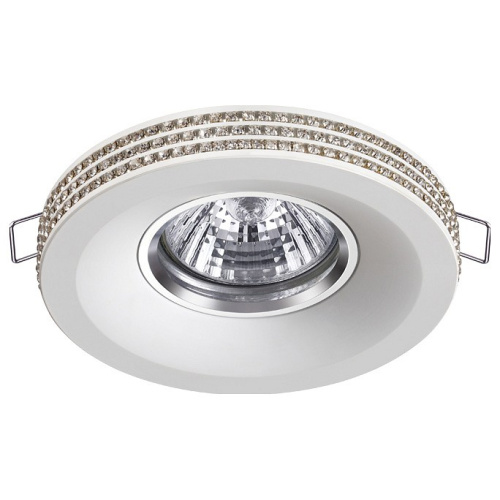 Встраиваемый светильник Novotech Lilac 370444. Фото №1