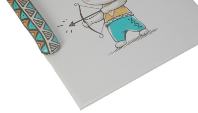 Доска пеленальная Polini kids Храбрый мишка,. Фото №5